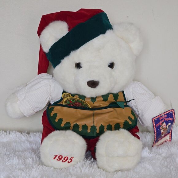 Vintage 1995 Kmart Santa's Magical Toyshop Teddy Bear Holiday Collectible - Picture 1 of 9